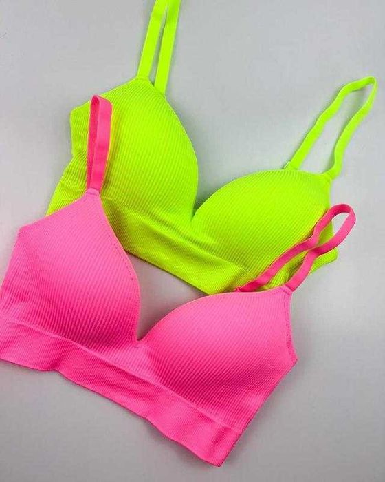 Biustonosz bezszwowy bez fiszbin