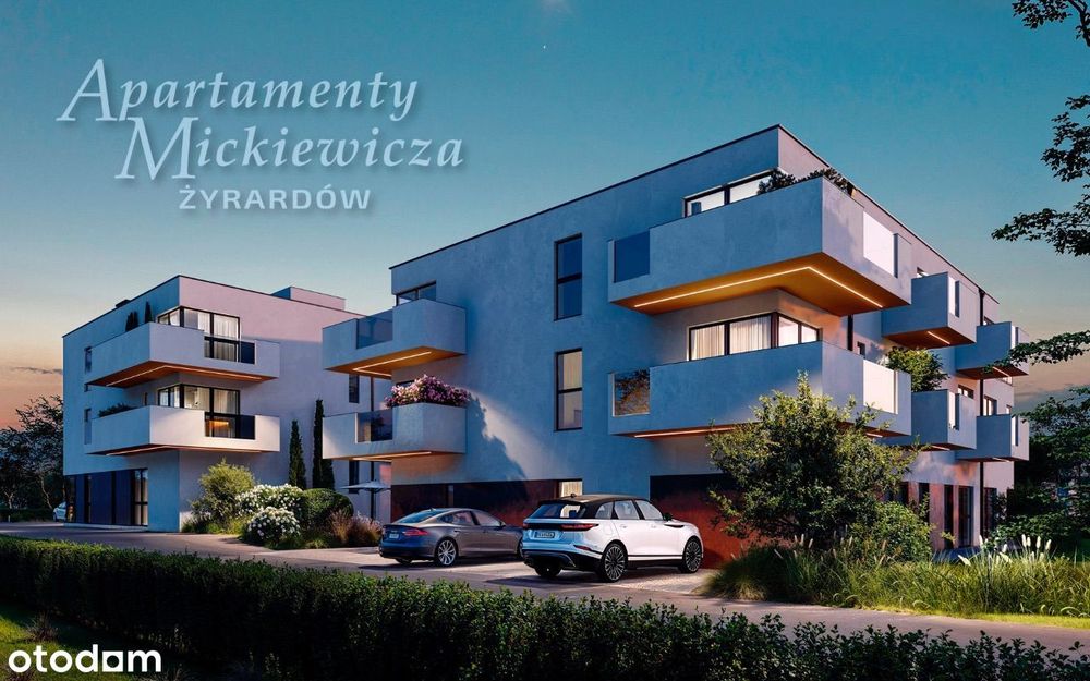 Nowoczesny apartament z 10 m2 balkonem - jezioro!