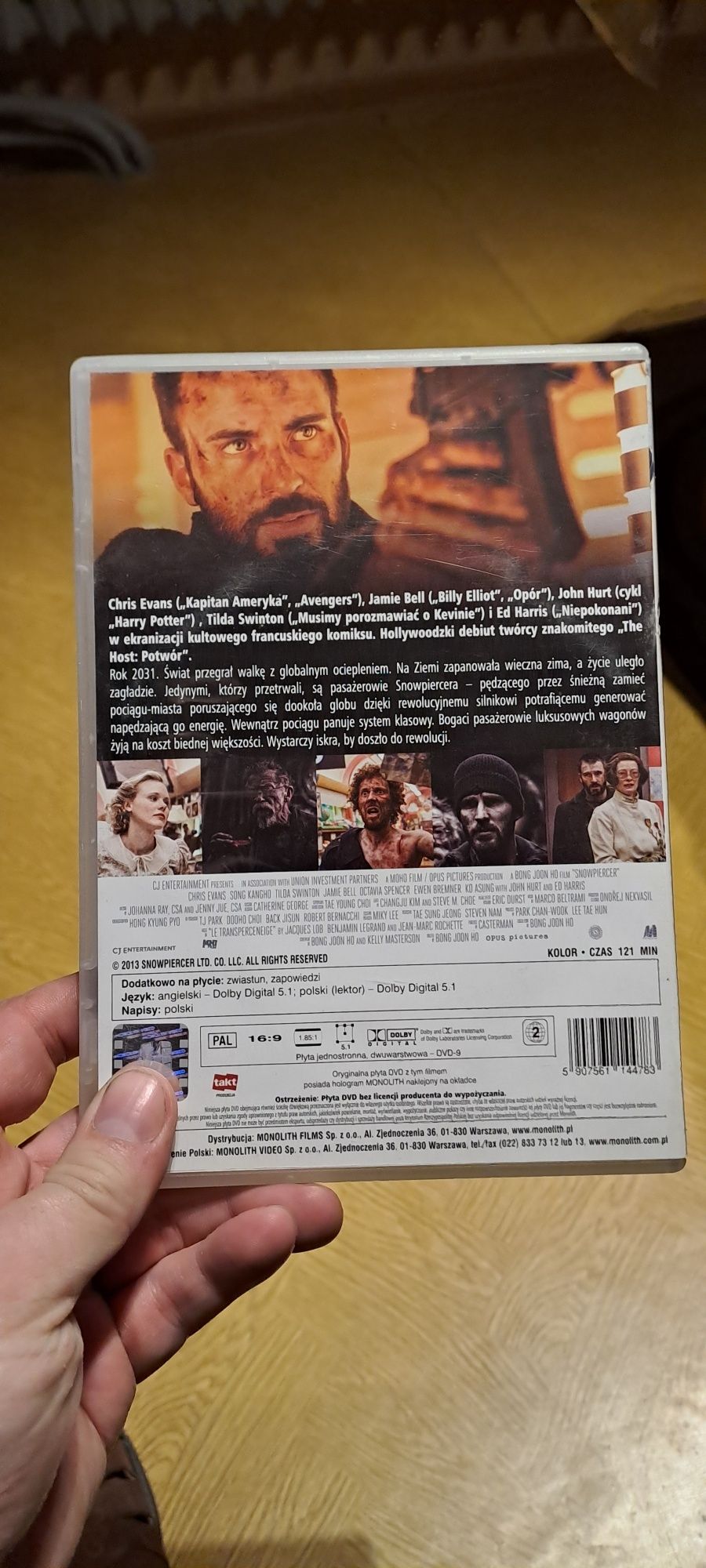 Snowpiercer film dvd