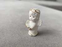 Biały malutki aniołek figurka 4 cm