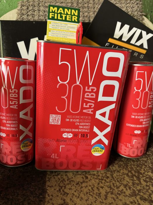 масло XАДО 5W40, 10W40, 5W30, 2T, 4T, 75W90, ATF, XADO, ревитализант