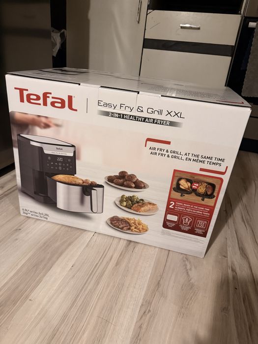 Frytkownica beztłuszczowa, Tefal Easy Fry&Grill XXL