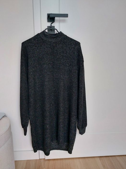 Sweterkowa tunika/sukienka Bershka S