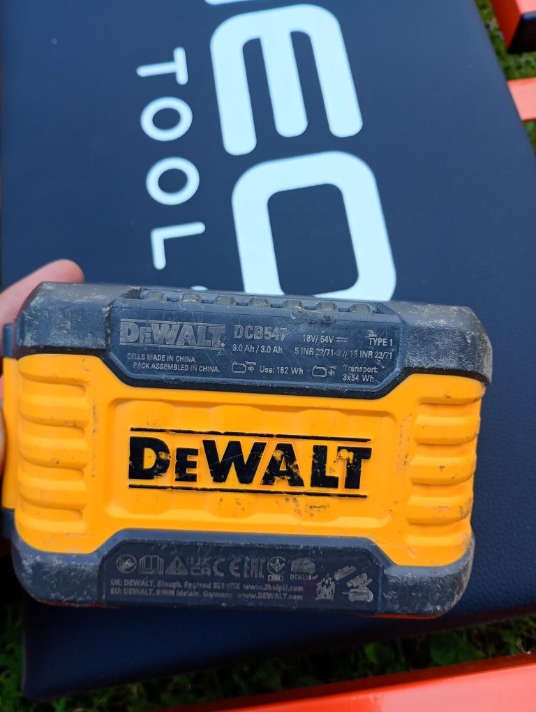 DeWalt DCB547 flexvolt 18/54v 60v bateria 2022r