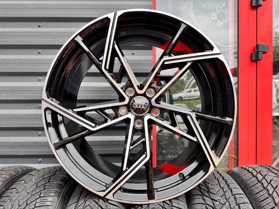 Нові Двадцятки на Q7 Q5 A4 A5 A6 A7 Sline Audi R20 5x112 титани ЧОРНІ