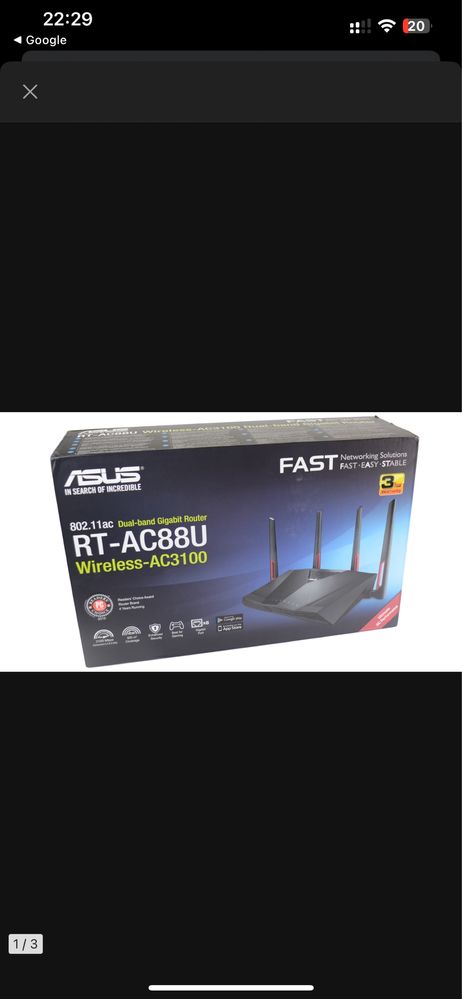 Router ASUS RT-AC88U