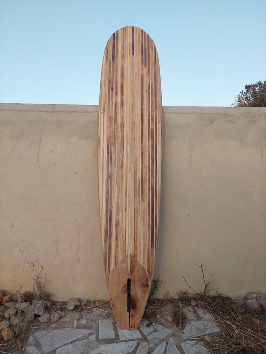Wooden longboard
