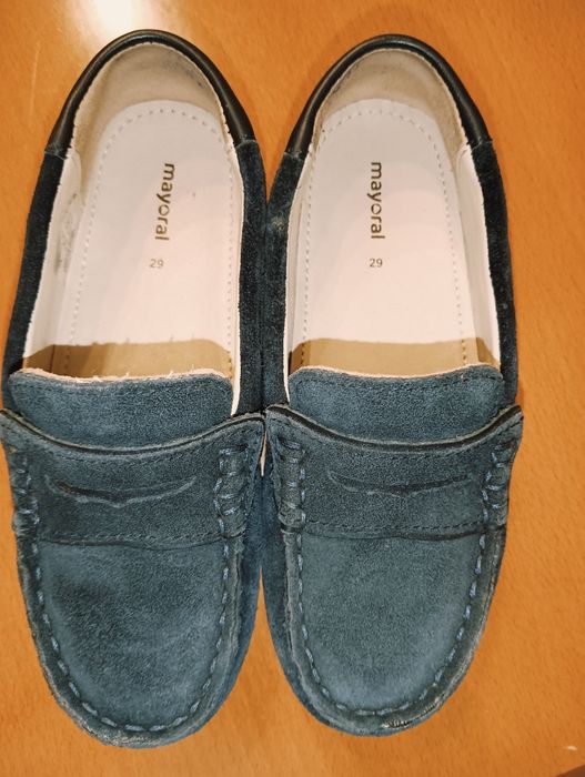 Sapato menino azul escuro, marca Mayoral