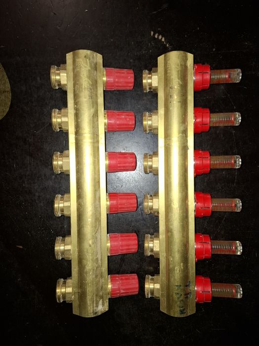Гребінка DANFOSS FHF-6F Колектори 6+6
