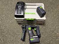 FESTOOL BHC 18 Młotowiertarka 2x5.2Ah, ładowarka, walizka