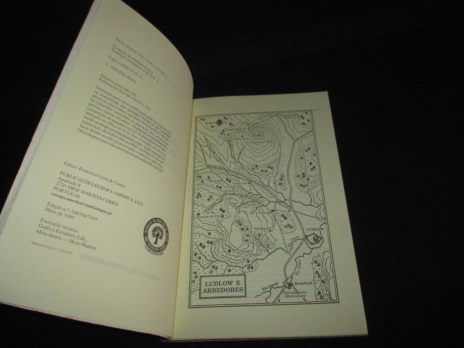 Livros Crónicas do Irmão Cadfael Ellis Peters