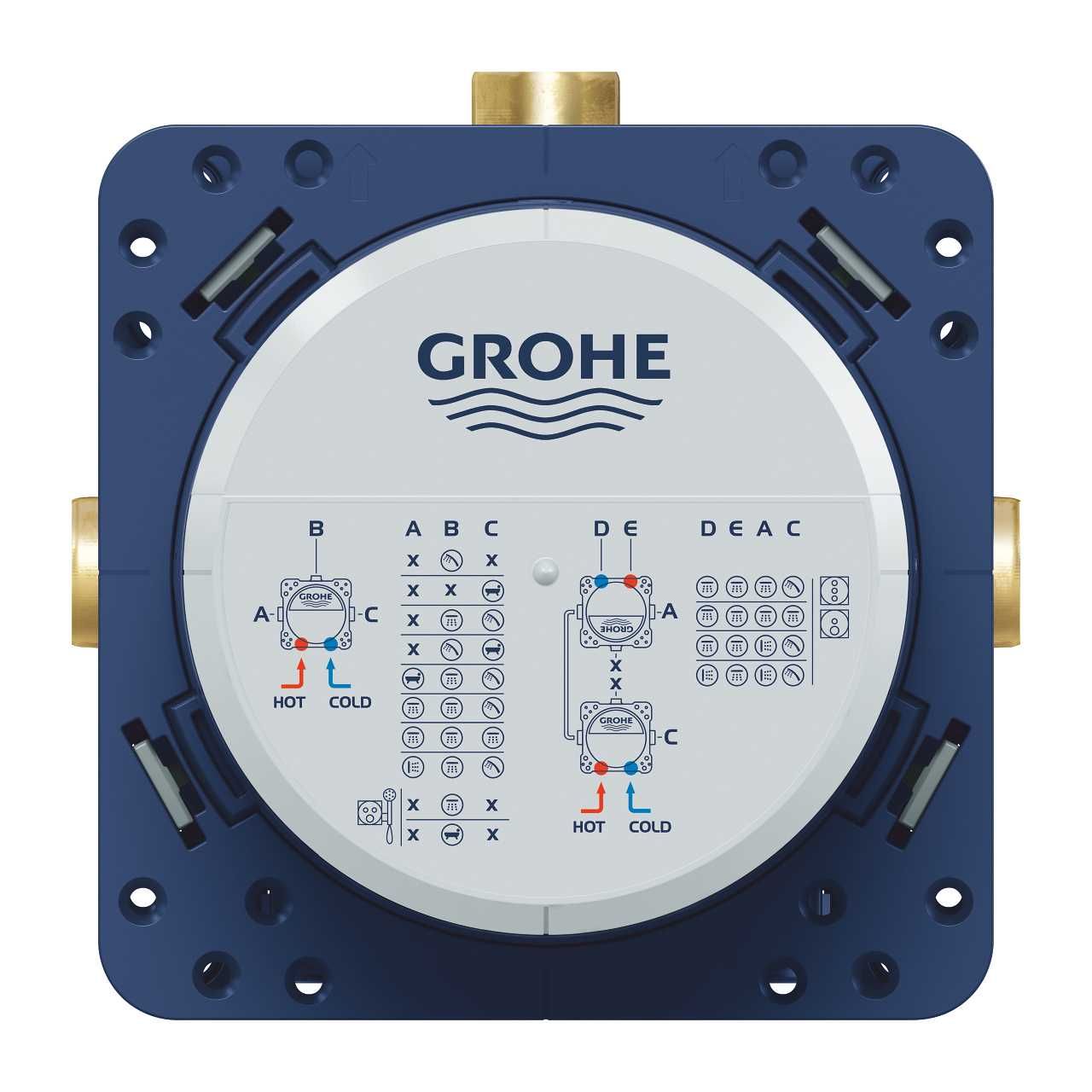 GROHE Rapido SmartBox Uniwersalny element podtynkowy 1/2″