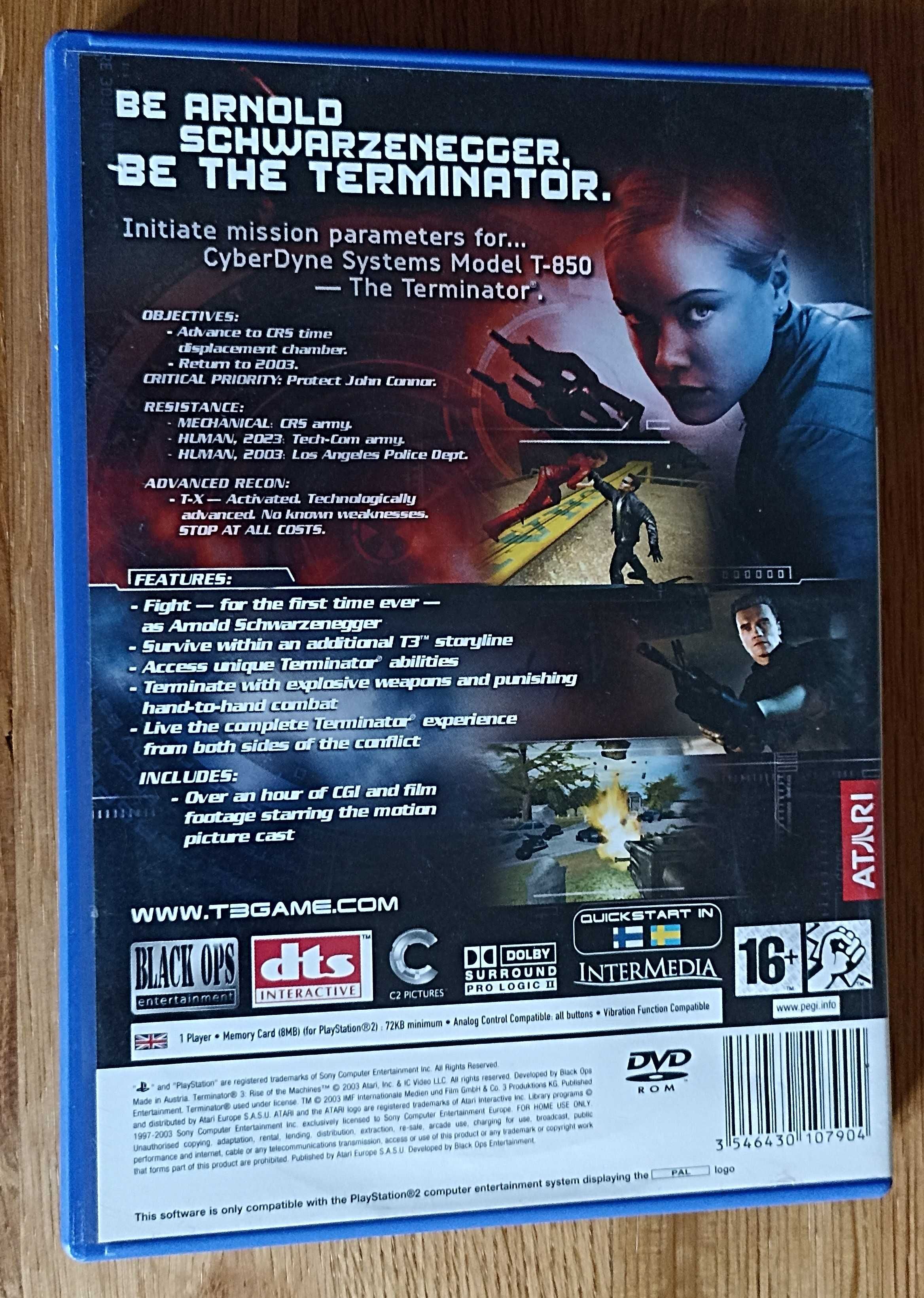 Terminator 3: Rise of the Machines - PS2 - Playstation 2 - ENG PAL