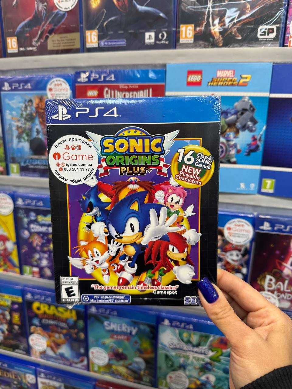 Sonic Origins Plus Соник PS4 igame