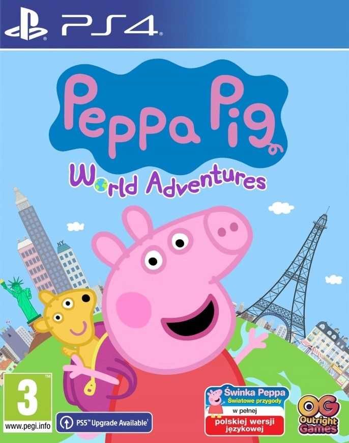 ŚWINKA PEPPA ps4, Smerfy Misja ps4, Pidżamersi ps4, kup lub wymień