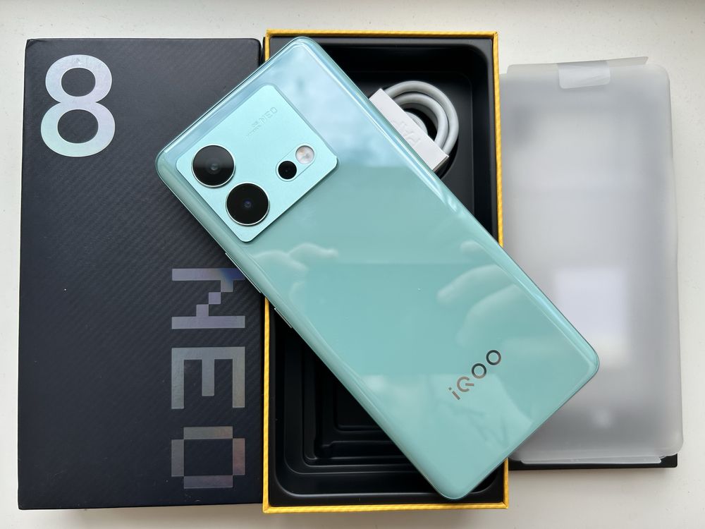 ‼️Хит Vivo Iqoo Neo 8 (12/256, NFC, Snapdragon gen +1, 120w зп)