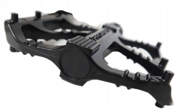 Pedały platformowe ALUMINIOWE Antypoślizgowe Czarne Promend PD-R27