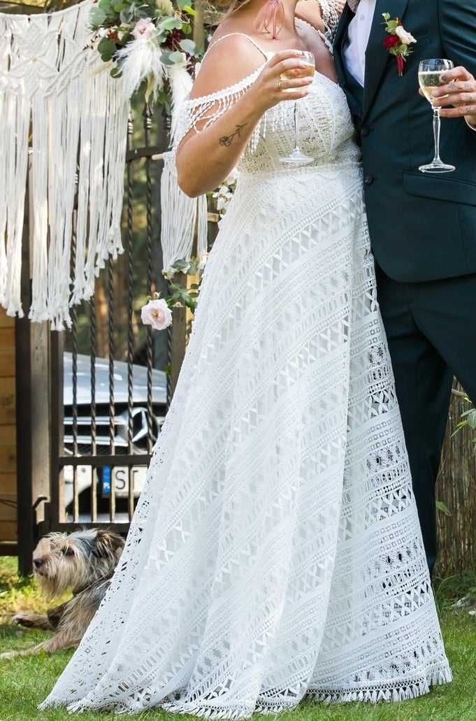Sukienka Ślubna Boho