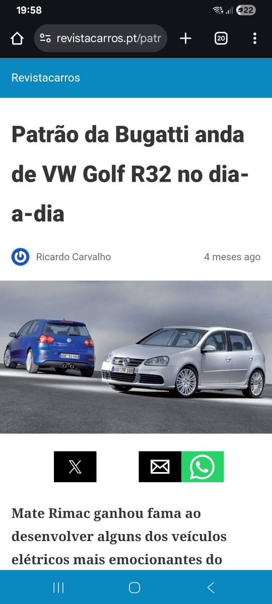 Vw golf r32 original