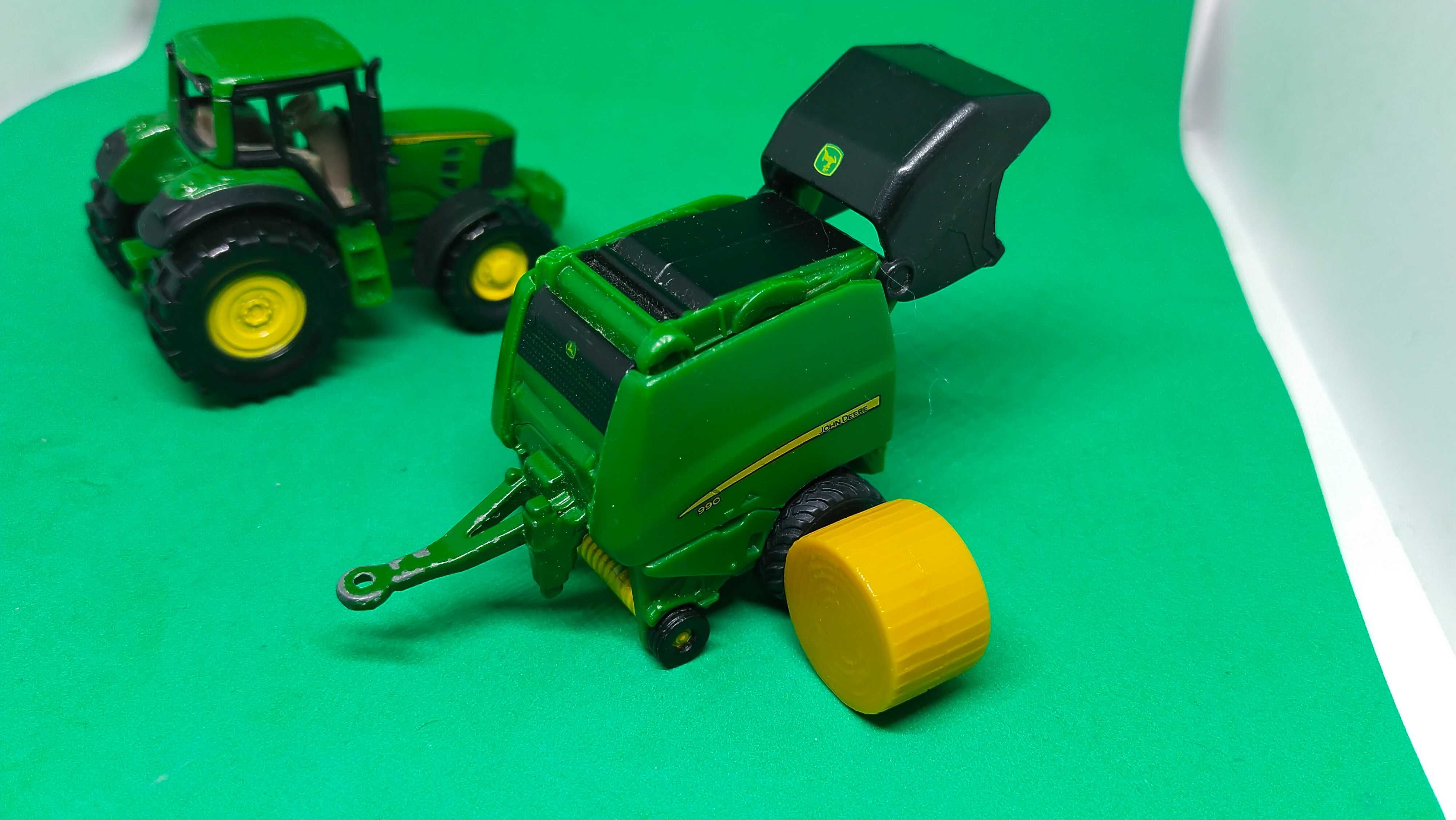 Siku john deere plus prasa 1 87