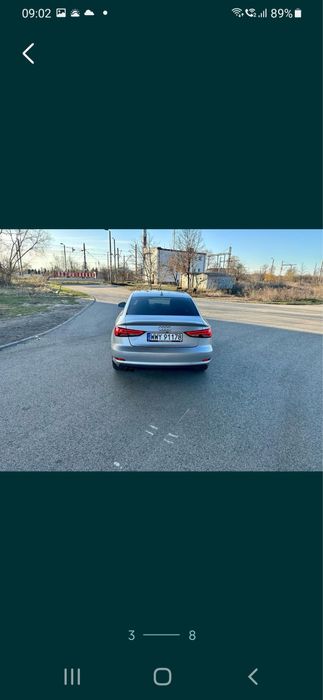Audi A 3 Sline rok 2018 niski przebieg  81000