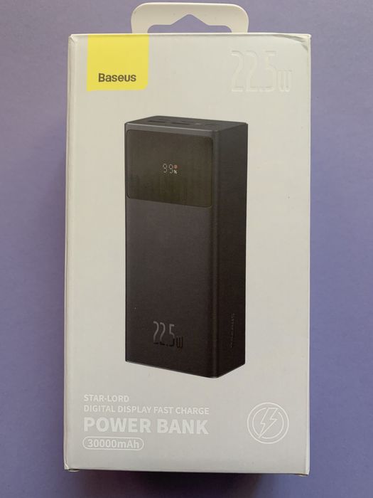 Павербанк  Baseus 22.5W 30000mAh Black