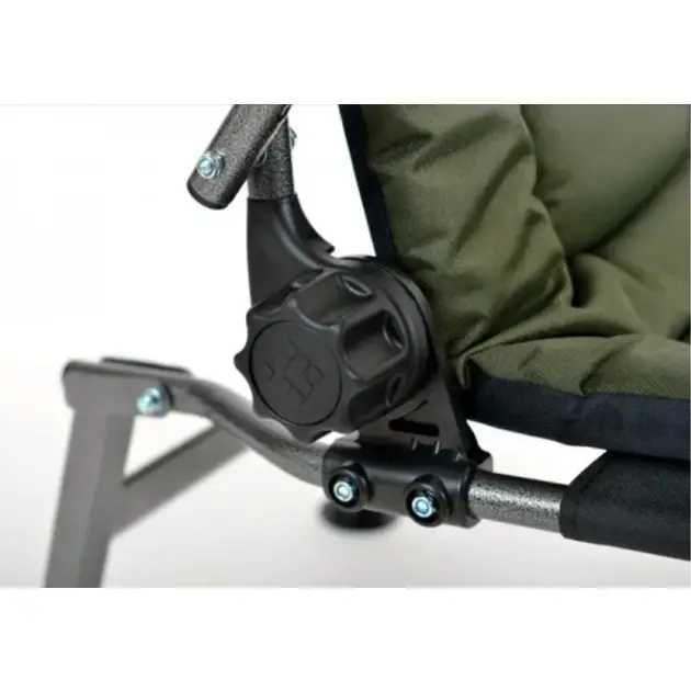 Крісло складне рибальське коропове Elektrostatyk F5R 120 кг