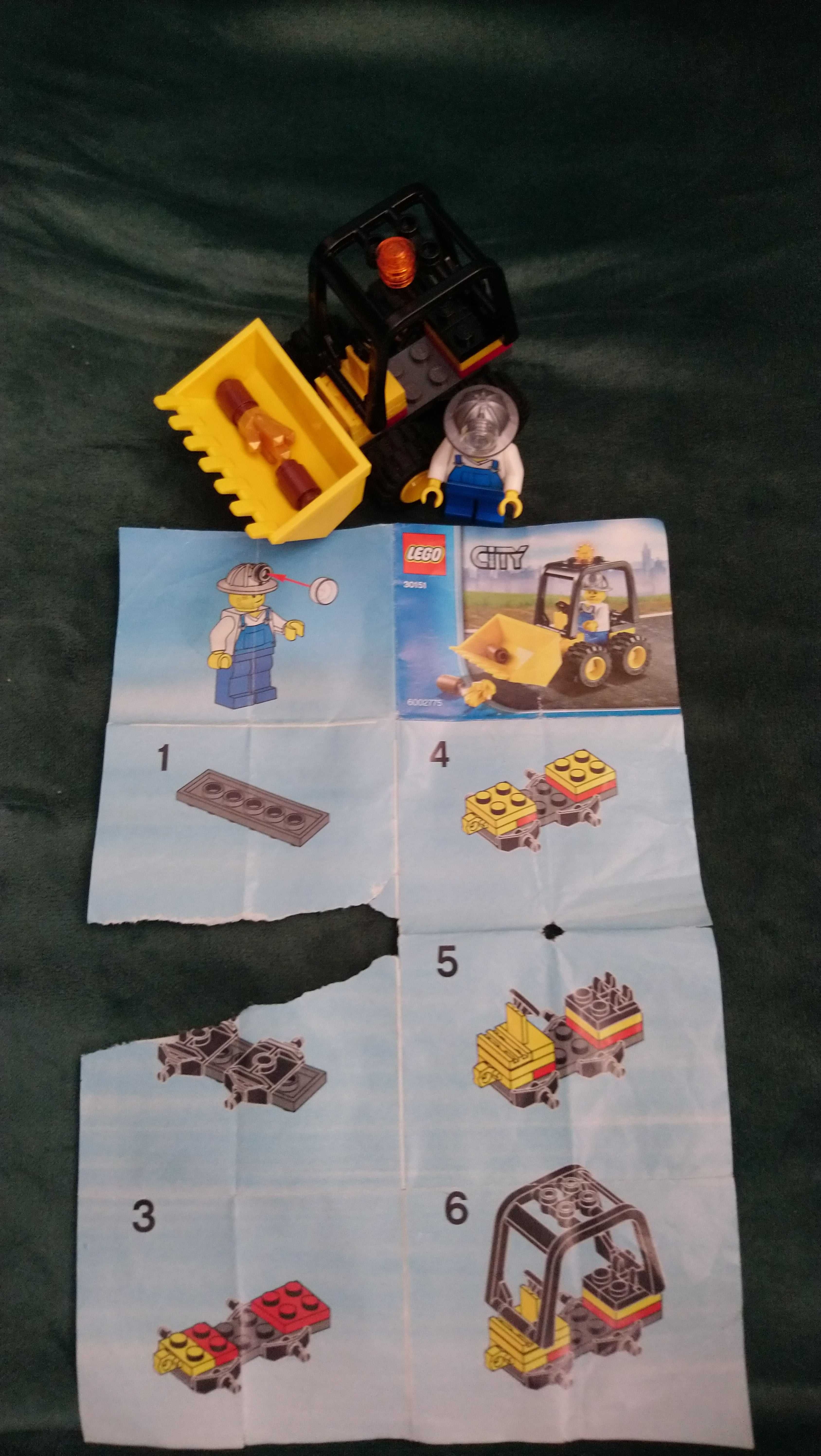 Lego city 30151, mini koparka