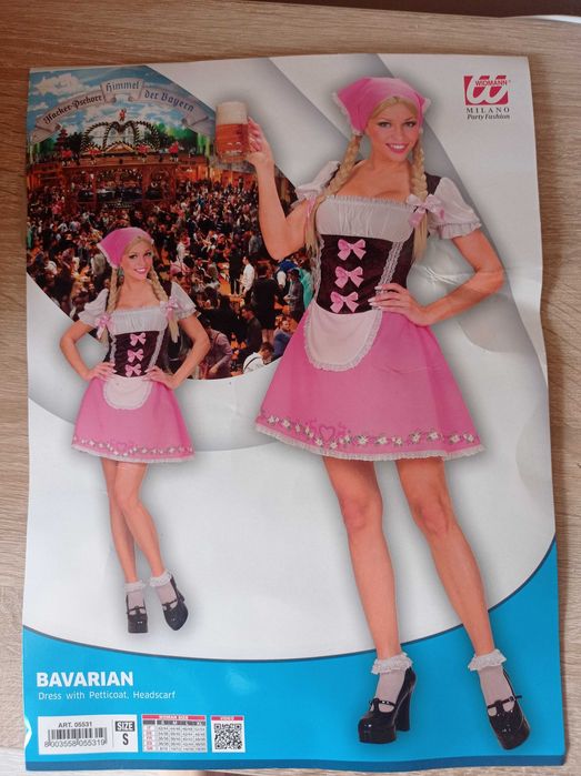 Strój bawarski Octoberfest