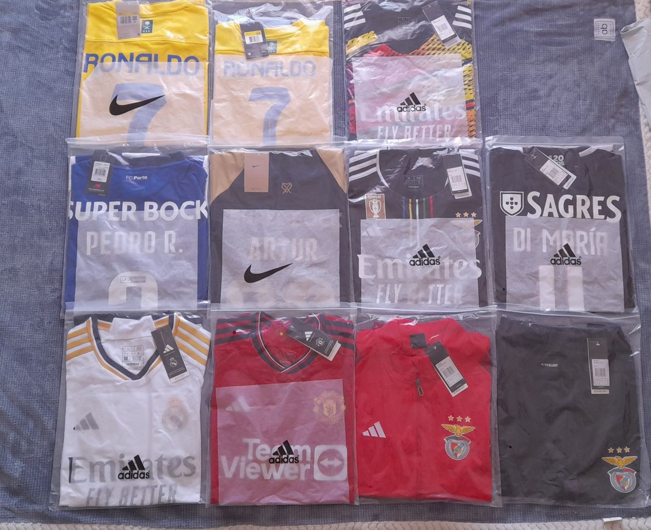 Camisolas Benfica (Disponível para venda imediata] - portes incluídos