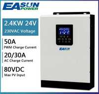 * 2.4kW 50A * Inversor/Controlador * SOLAR * HÍBRIDO * 24V *