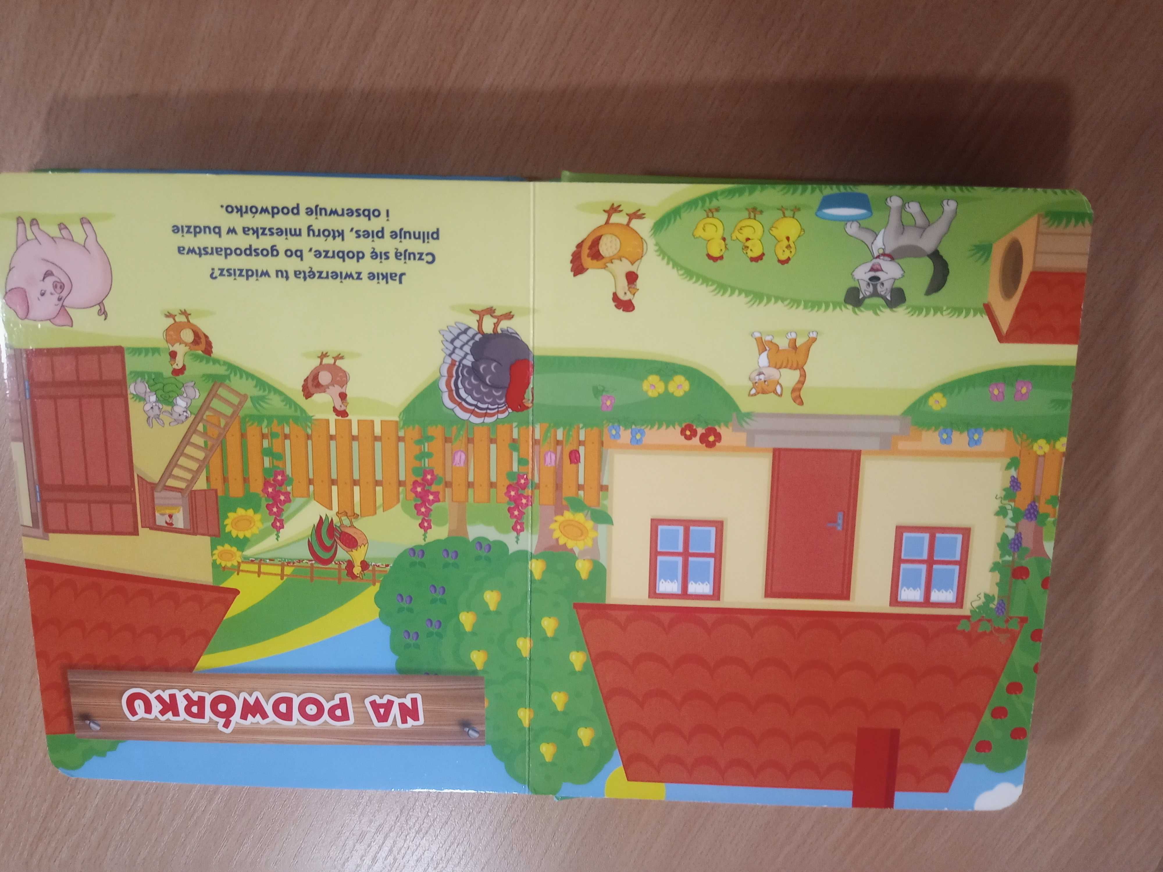 Książka dla dzieci NA WSI