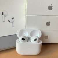 Чохол в подарунок! Навушники Apple AirPods 3 преміум коп 1в1