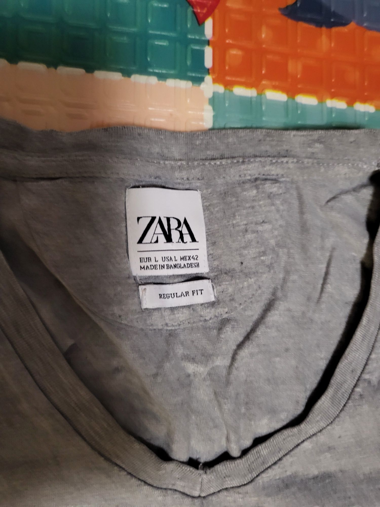 T-shirt męski Zara L