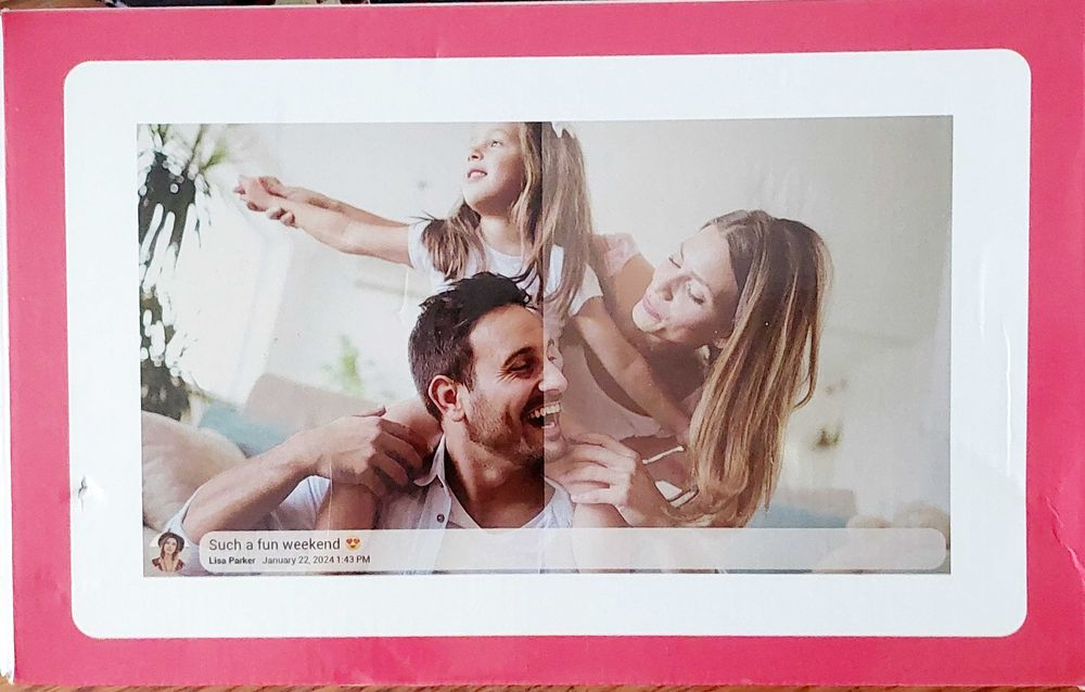 Cyfrowa ramka na zdjęcia, 32GB, WiFi, 10.1 cala z ekranem dotykowy