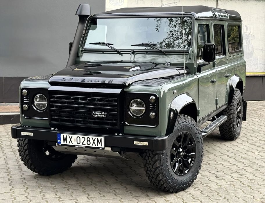 Land Rover Defender Polski salon, bezwypadkowy, klimatyzacja, el.szyby, centralny zamek