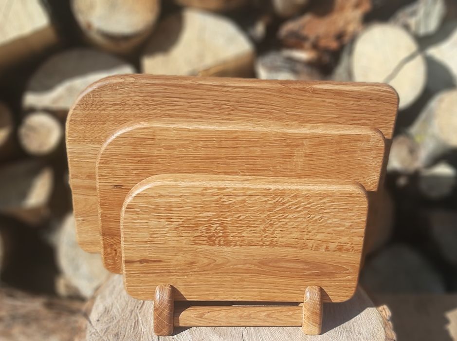 Кухонні дошки з натурального дуба. Дощечки для кухні