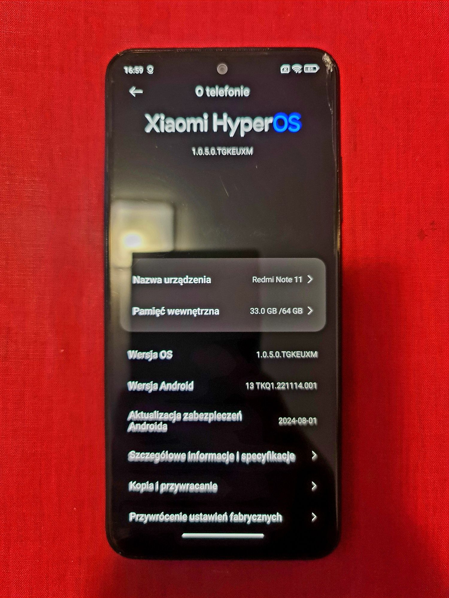 smartfon Xiaomi Redmi Note 11