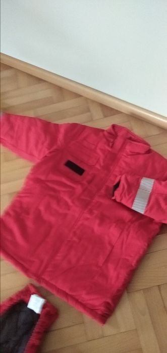 Ubranie robocze zimowe nowe ocieplane dwuczęściowe XL 182x112x98