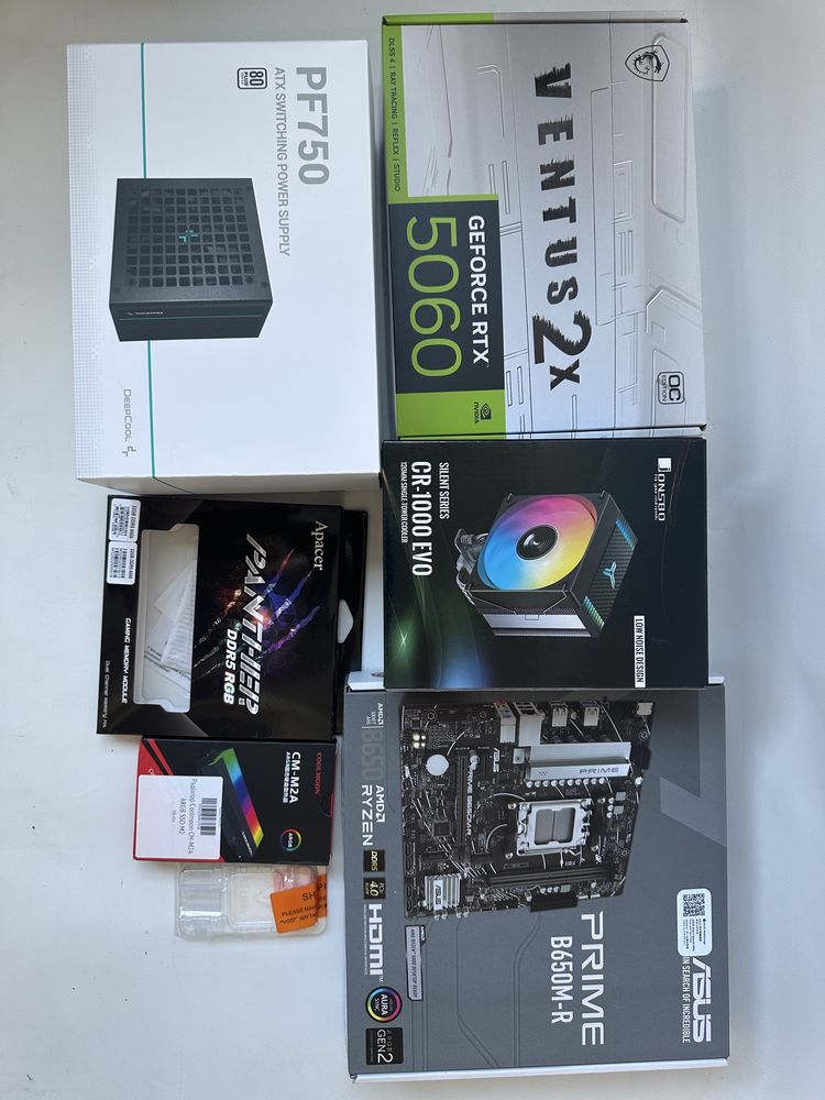 ‼️Ігровий пк Ryzen 7500f rtx5060 32gb ddr5 Ssd nvme m