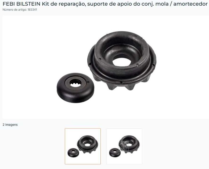 Amortecedor Suporte apoio do conj. Cabeçote do amortecedor -Smart 451