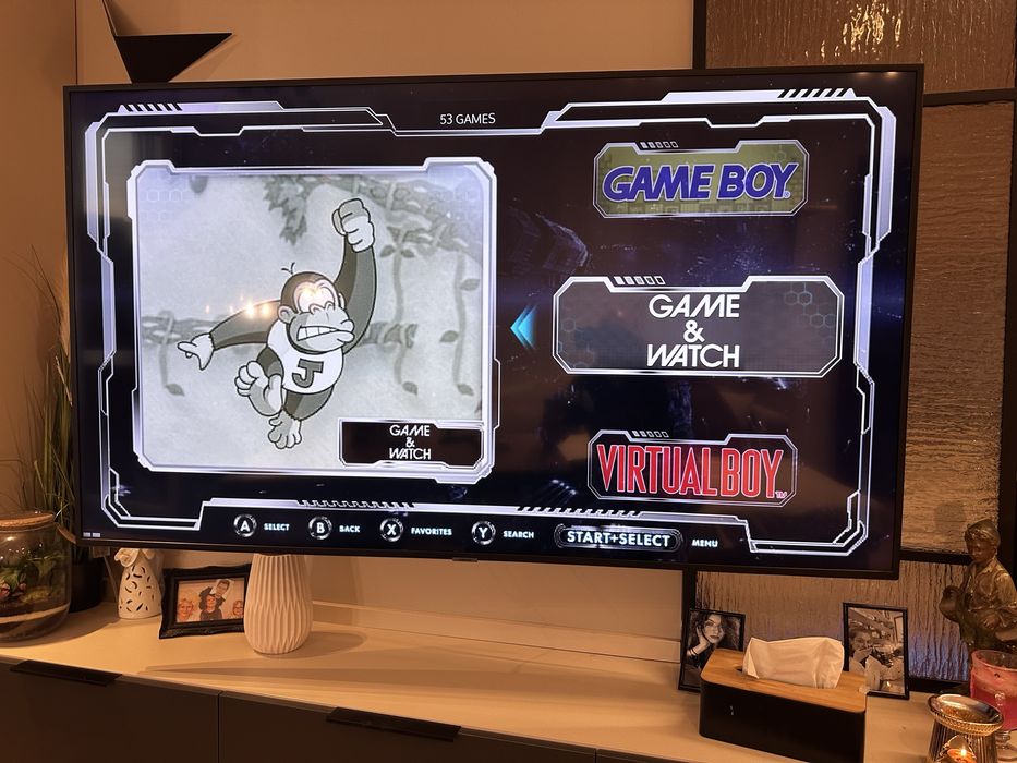 Retro Konsola 4K, 55000 gier, bezprzewodowa, 2 pady