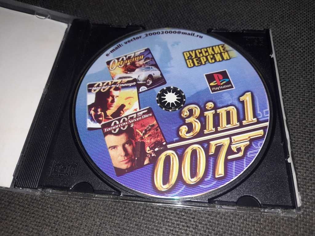диск CD James Bond 007 Trilogy