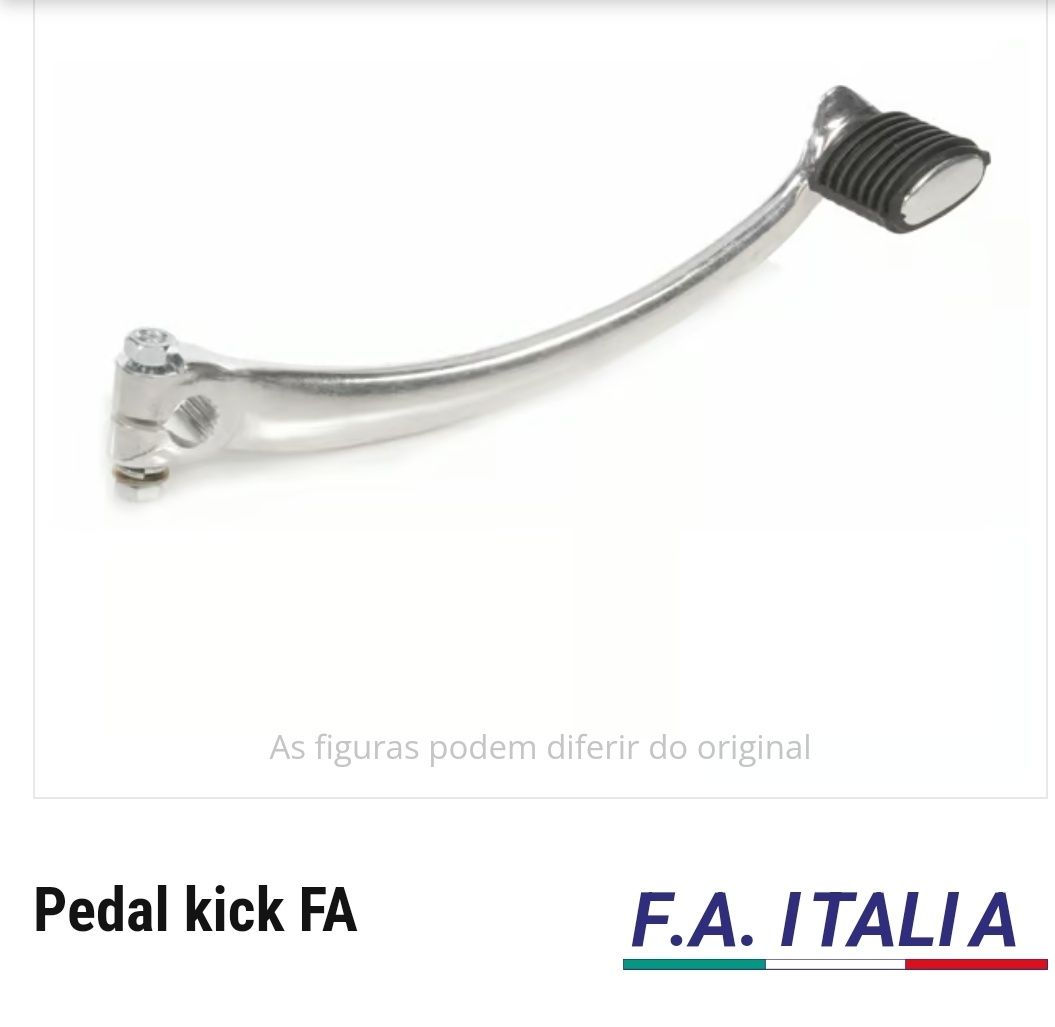 Pedal Kick novo Vespa 125/150