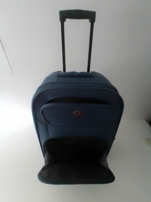 Troley de viagem azul