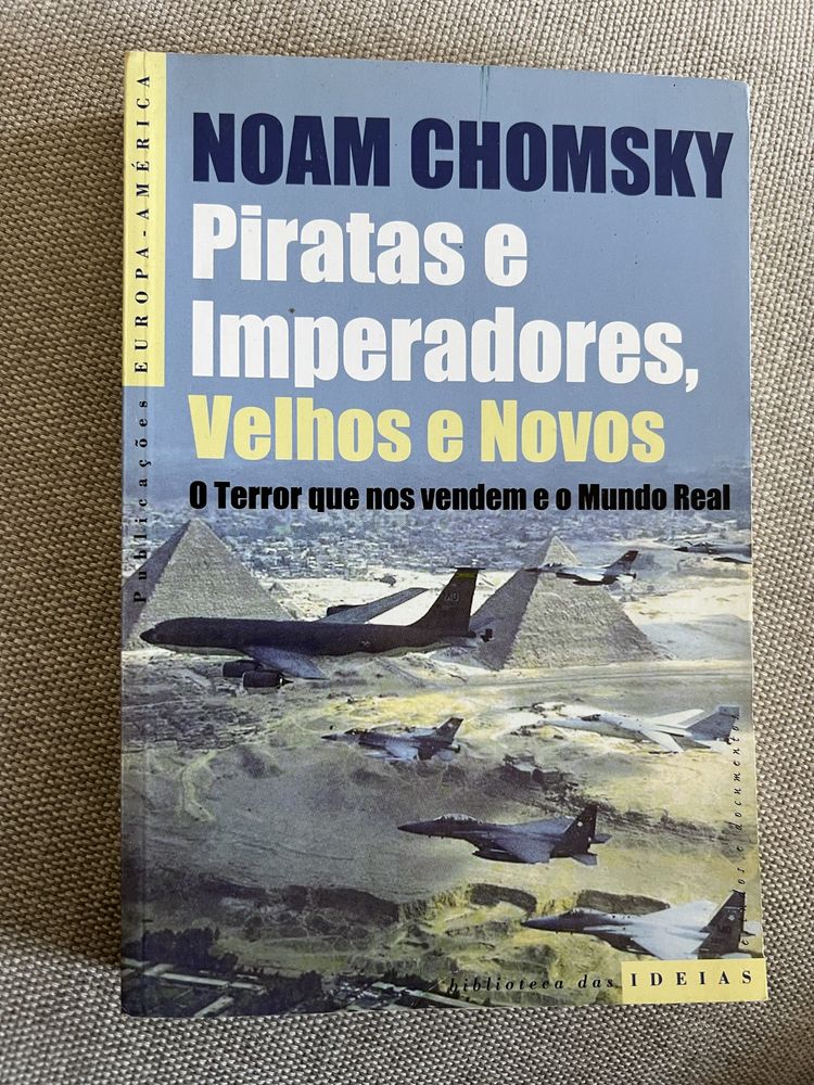 Livro Piratas e imperadores, velhos e novos - Chomsky