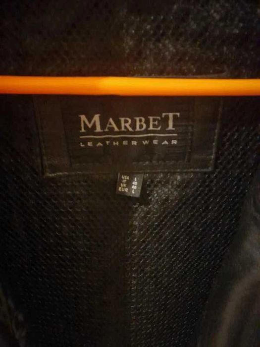 Kurtka męska skórzana czarna L/XL Marbet