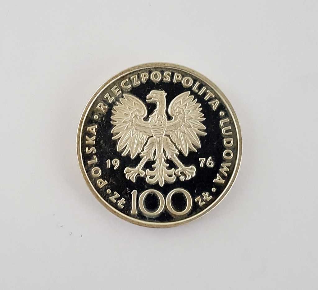 Srebrna moneta 100 Złotych 1976 rok Kazimierz Puławski 1747 / 1779