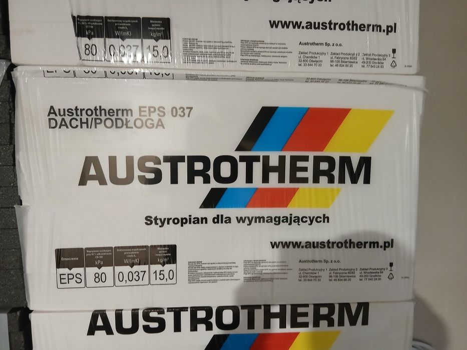 Styropian Austrotherm EPS  Dach Podłoga ! 10cm !