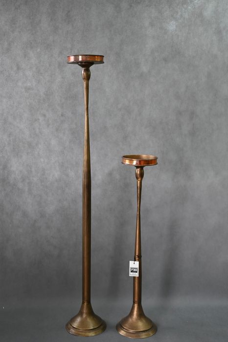 Eleganckie stojaki świeczniki PTMD Collection ślub wesele